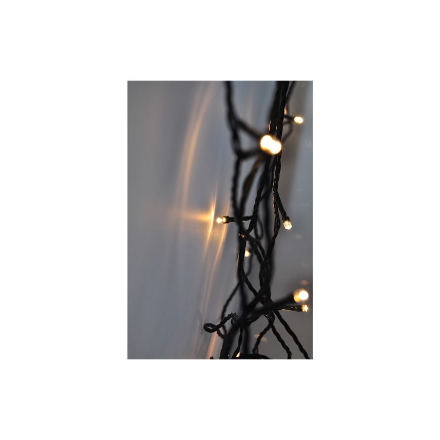 LED Kalėdinė lauko girlianda 400xLED/8 funkcijos 25 m IP44 šiltai balta