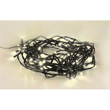 Lauko LED girlianda 100x LED / 8 funkcijų IP44 13 m šiltai balta