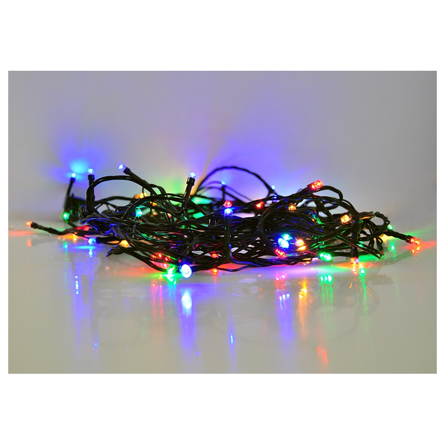 LED Lauko Kalėdinė girlianda 200xLED/8 funkcijos IP44 25m daugiaspalvis
