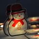 LED Kalėdinė girlianda 10xLED 1,5m šiltai balta