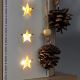 LED Kalėdinė dekoracija 10xLED/2xAA eglutė