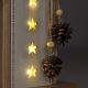 LED Kalėdinė dekoracija 10xLED/2xAA žvaigždė