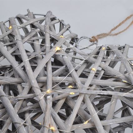 LED Kalėdinė dekoracija LED/2xAA rotango