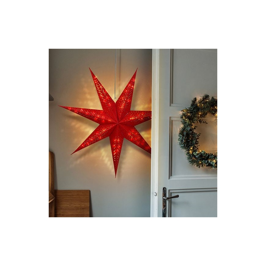 LED kalėdinė dekoracija LED/2xAA žvaigždė