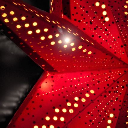 LED kalėdinė dekoracija LED/2xAA žvaigždė