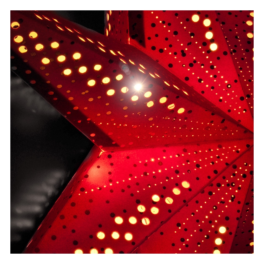 LED kalėdinė dekoracija LED/2xAA žvaigždė