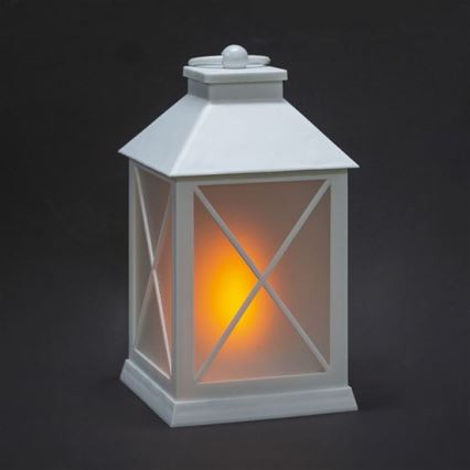 LED kalėdinis žibintas LED/2xAA šiltai balta