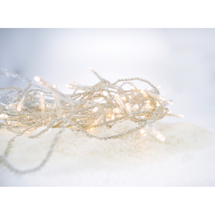 LED lauko  šviesų užuolaida 120xLED/230V 3 m IP44