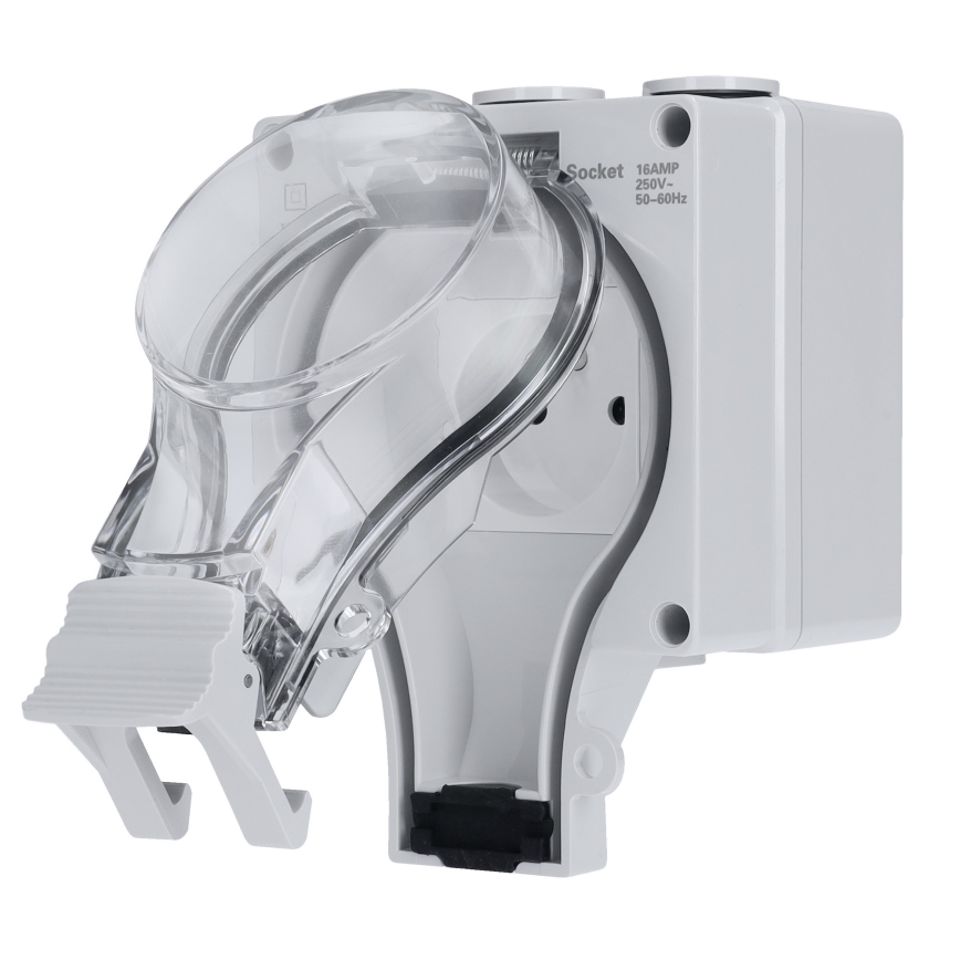Lizdas drėgnoms patalpoms 230 V/16 A IP66