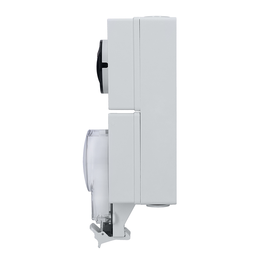 Lizdas drėgnoms patalpoms su jungikliu 230V/16A IP66