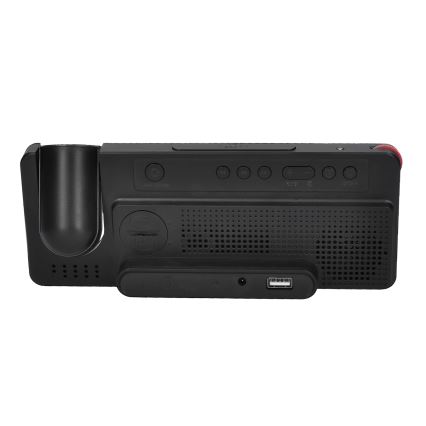 Meteorologinė stotis su LCD ekranu, žadintuvu ir projektoriumi 5V/2xAA + 3xAA