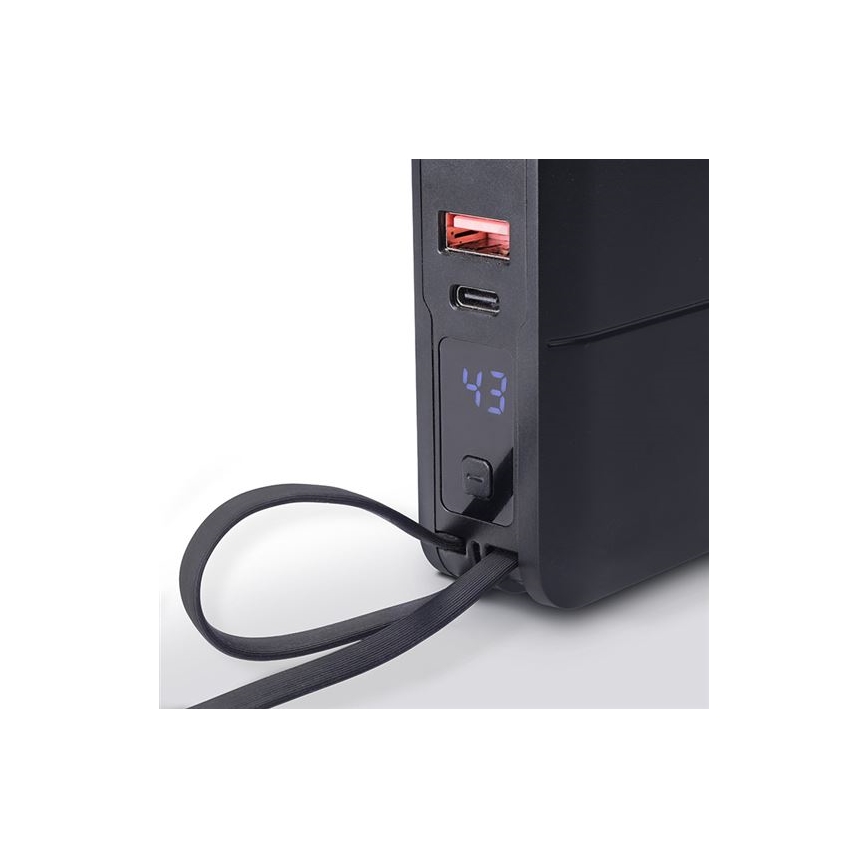 Išorinis akumuliatorius su belaidžiu įkrovimu 10000 mAh/5V