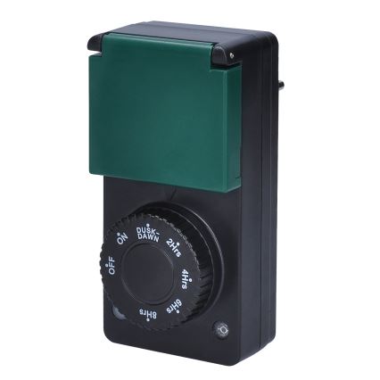 Laikmačio jungiklis su prieblandos jutikliu 3600W/230V IP44