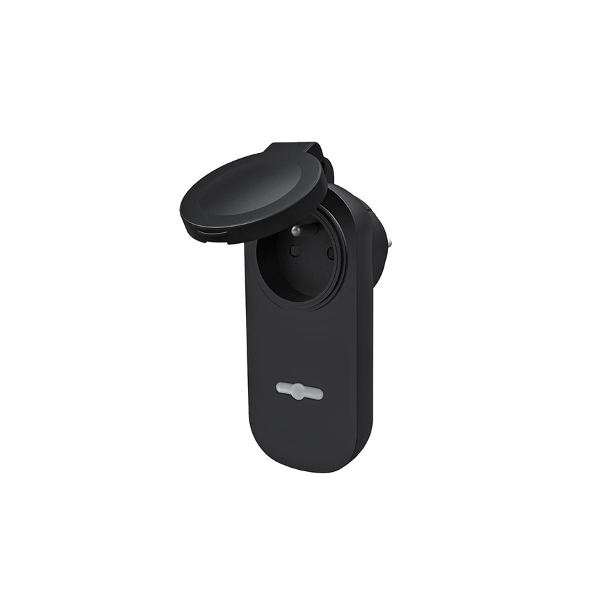 Solight DY12 - RINKINYS  2x Lauko lizdas + nuotolinio valdymo pultas IP44
