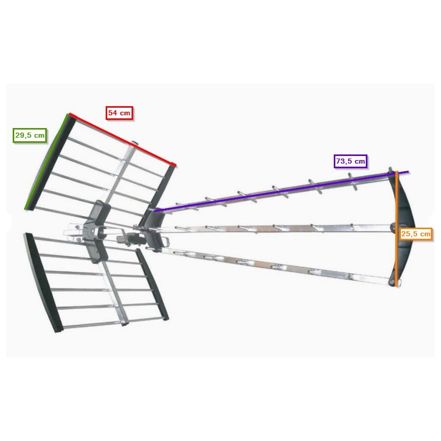 Lauko antena DVB-T/DVB-T2