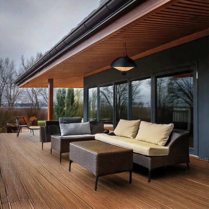 Pakabinamas infraraudonųjų spindulių šildytuvas 1500/2000W/230V IP24