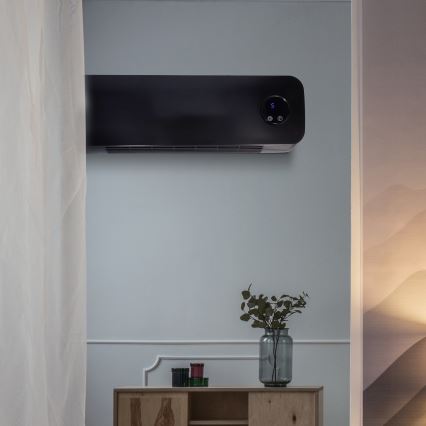 Vonios kambario keraminis šildytuvas 1000/2000W/230V IP22 + nuotolinis valdymas