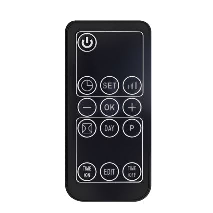 Vonios kambario keraminis šildytuvas 1000/2000W/230V IP22 + nuotolinis valdymas