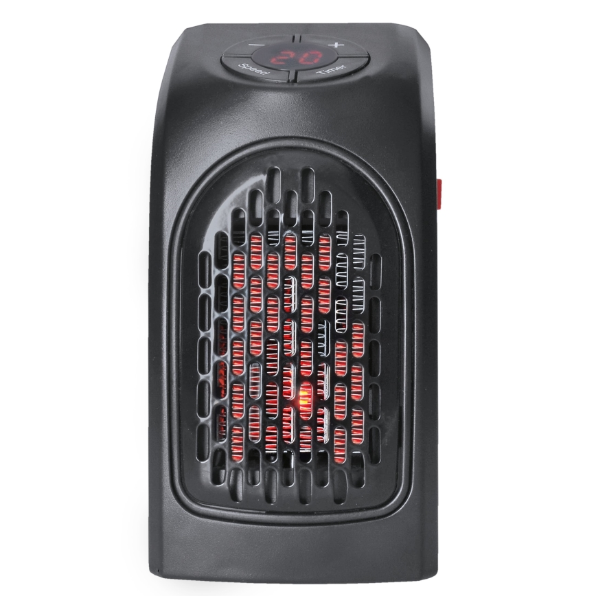 Mini kištukinis ventiliatorius su keraminiu kaitinimo elementu 350W/230V
