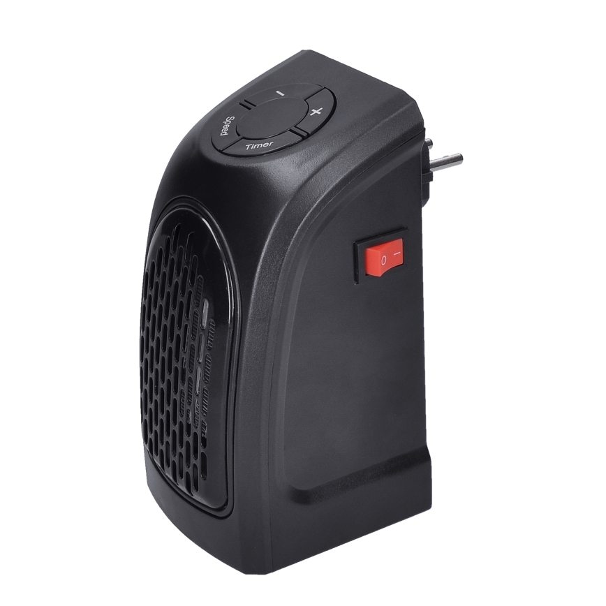 Mini kištukinis ventiliatorius su keraminiu kaitinimo elementu 350W/230V