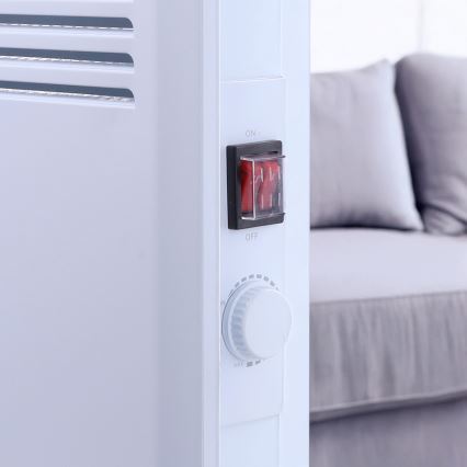 Karšto oro konvektorius su termostatu 2000W/230V IPX4