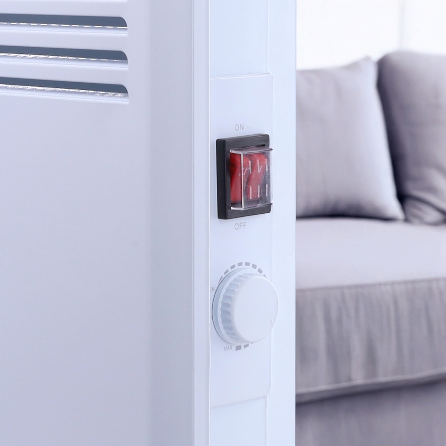 Karšto oro konvektorius su termostatu 2000W/230V IPX4
