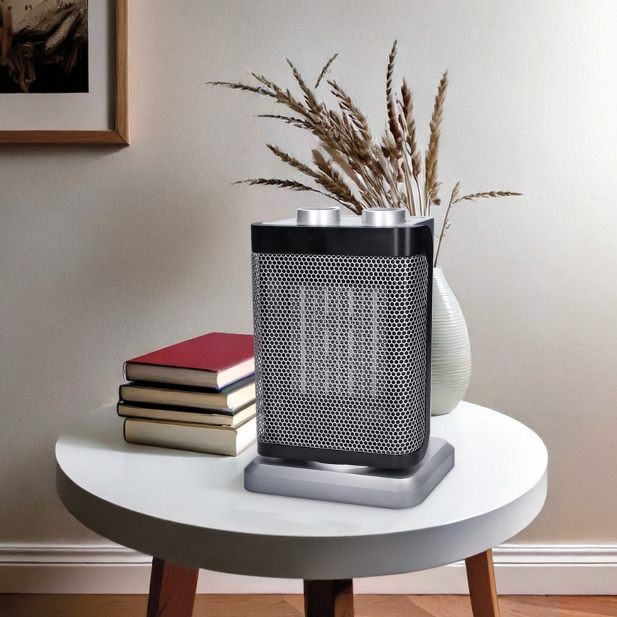 Bokštinis ventiliatorius su šildymo elementu 1500 W/230 V