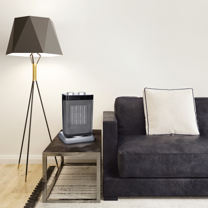 Bokštinis ventiliatorius su šildymo elementu 1500 W/230 V