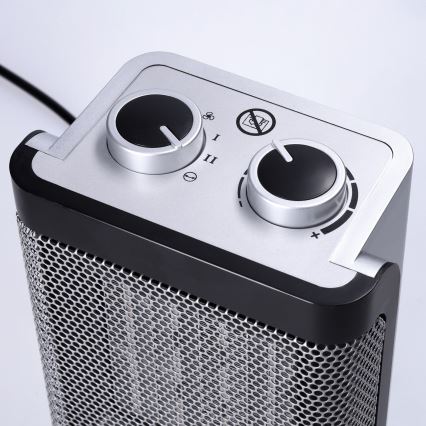 Bokštinis ventiliatorius su šildymo elementu 1500 W/230 V