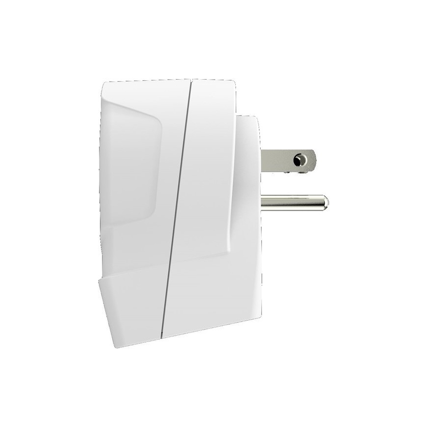 Kelionės adapteris JAV 230V + 2x USB prievadai