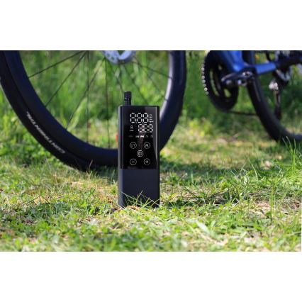 Skaitmeninis kišeninis kompresorius 2000 mAh 5V juodas