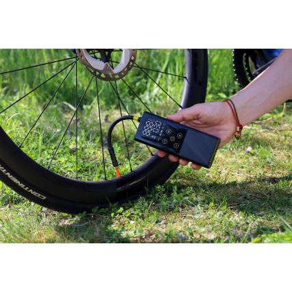 Skaitmeninis kišeninis kompresorius 2000 mAh 5V juodas