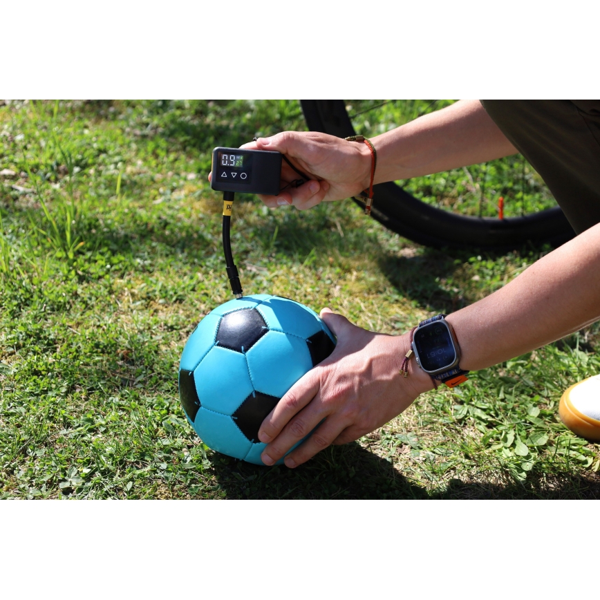 Skaitmeninis kišeninis kompresorius 500 mAh 5V juodas