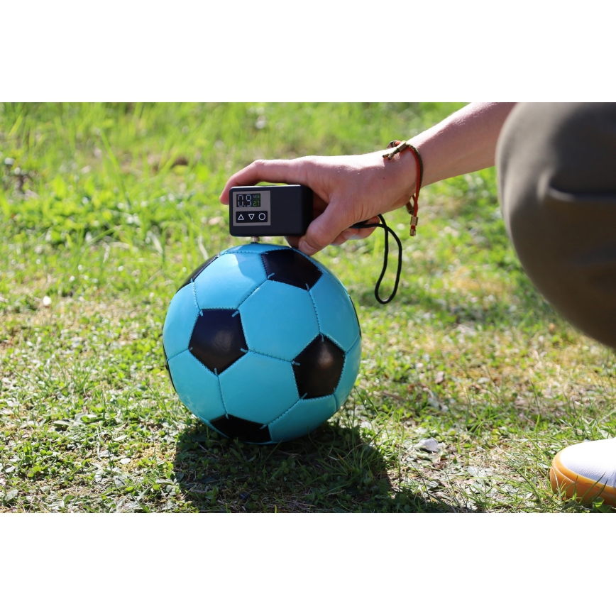 Skaitmeninis kišeninis kompresorius 500 mAh 5V juodas