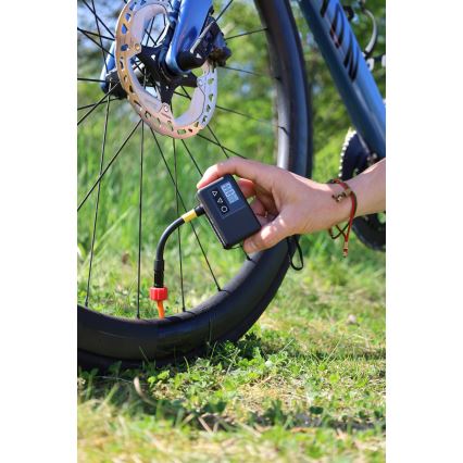 Skaitmeninis kišeninis kompresorius 500 mAh 5V juodas