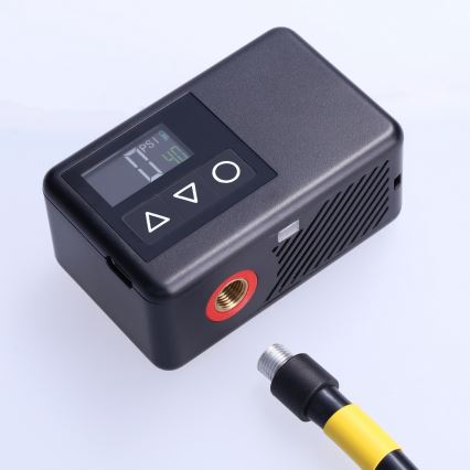 Skaitmeninis kišeninis kompresorius 500 mAh 5V juodas