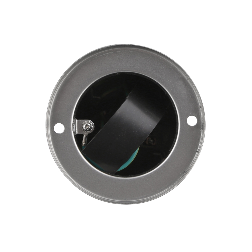 Lauko kištukinių lizdų stulpas 2Z 230V IP44 matinis chromas apvalus