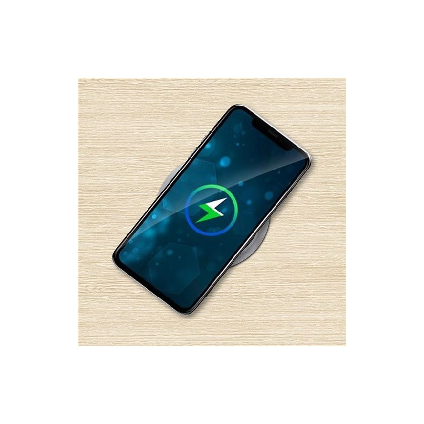 Stalviršio lizdo kolonėlė 3x230V + 2xUSB + belaidis įkrovimas