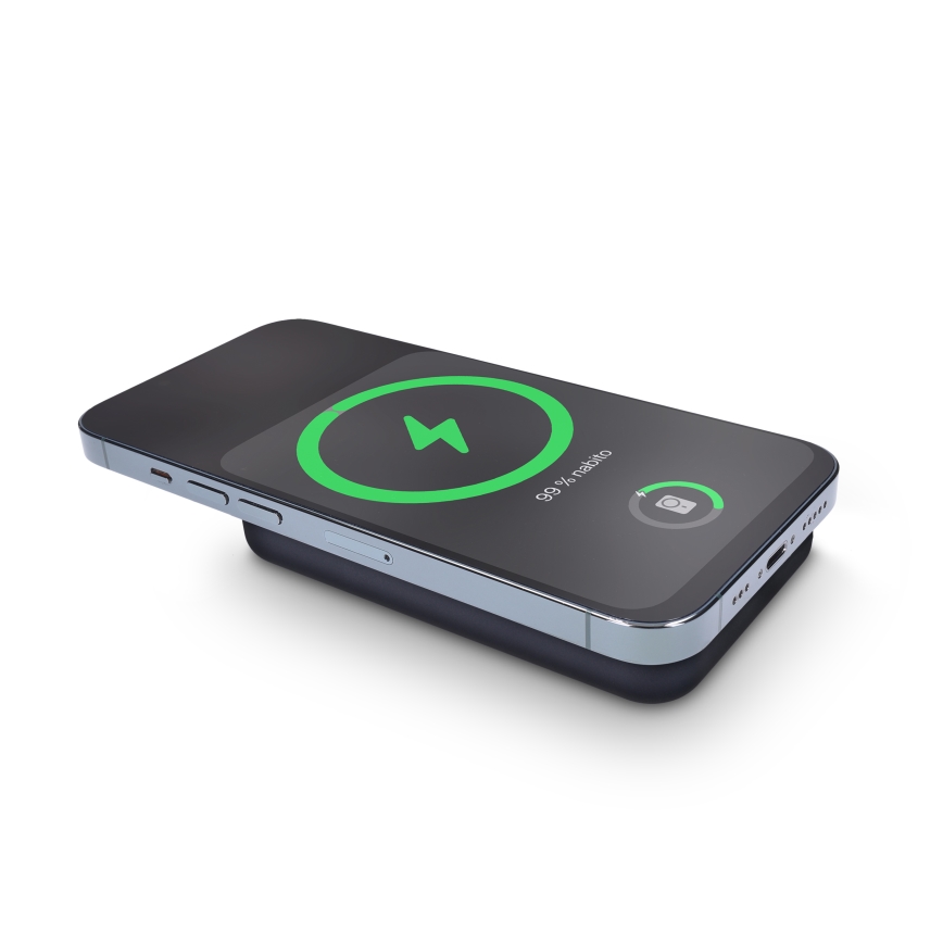 Išorinė baterija 5000 mAh Magsafe juoda