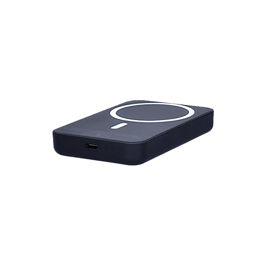 Išorinė baterija 5000 mAh Magsafe juoda