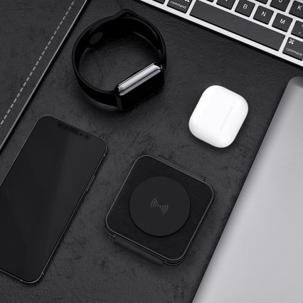 Belaidis 3 viename 15W įkroviklis