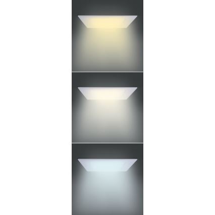 LED įleidžiamas šviestuvas LED/18W/230V 3000/4000/6000K 22,5x22,5 cm baltas