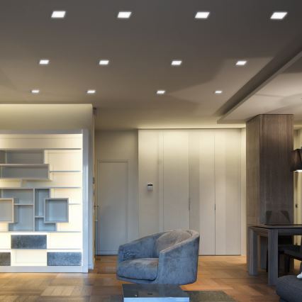 Įleidžiamas LED šviestuvas LED/6W/230V 3000/4000/6000K 12x12 cm baltas