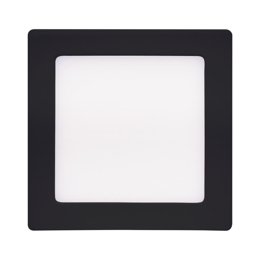 LED Lubinis šviestuvas LED/12W/230V 3000/4000/6000K juodas kampinis