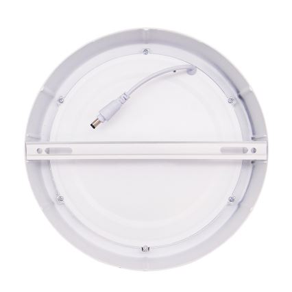 LED lubinis šviestuvas LED/18W/230V 3000/4000/6000K Ø 22,5 cm baltas