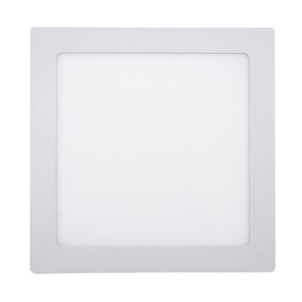 LED lubinis šviestuvas LED/18W/230V 3000/4000/6000K 22,5x22,5 cm baltas