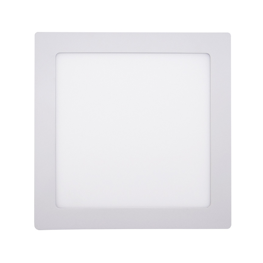 LED lubinis šviestuvas LED/18W/230V 3000/4000/6000K 22,5x22,5 cm baltas