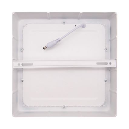 LED lubinis šviestuvas LED/18W/230V 3000/4000/6000K 22,5x22,5 cm baltas