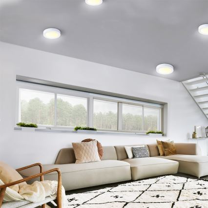 LED lubinis šviestuvas LED/24W/230V 3000/4000/6000K skersm. 30 cm baltas