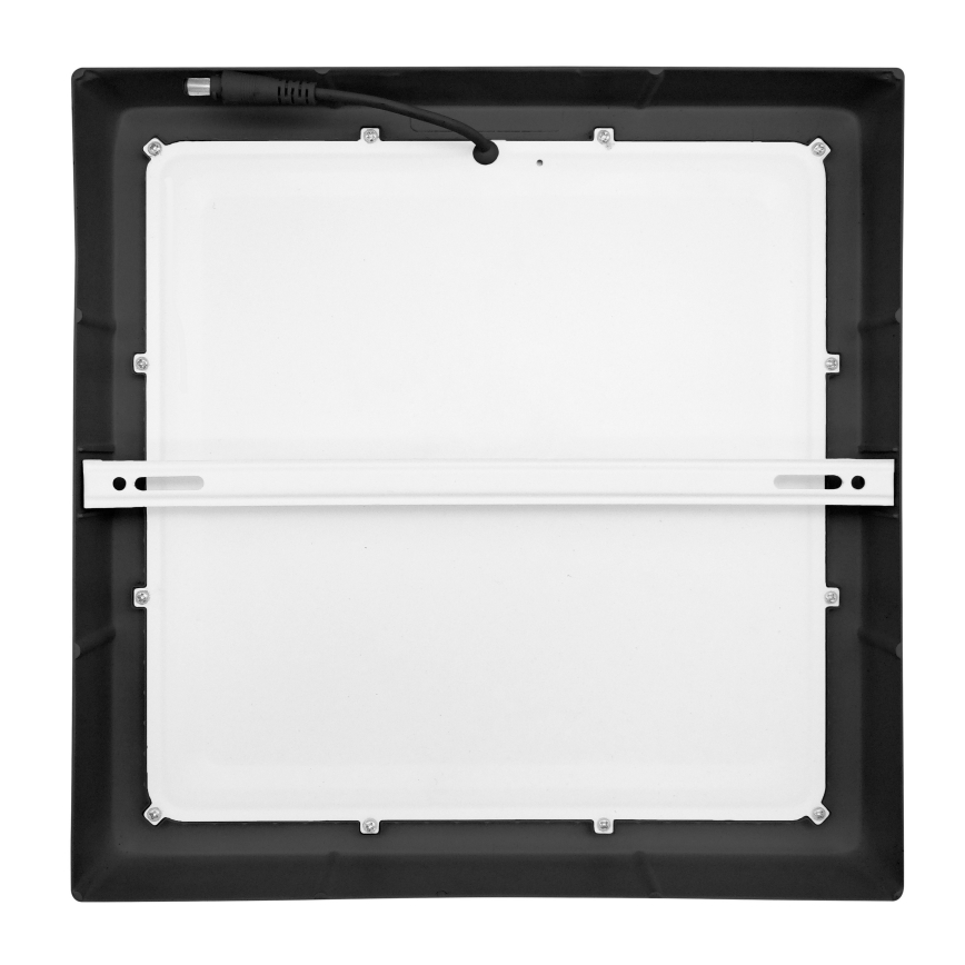 LED Lubinis šviestuvas LED/24W/230V 3000/4000/6000K juodas kampinis